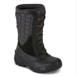 The North Face Thermoball Shellista Boot Black Girls Sz 4